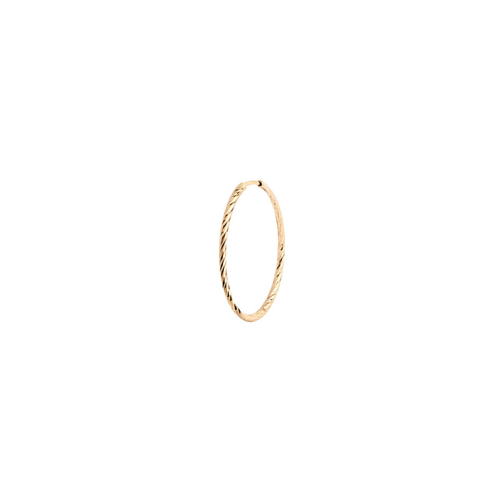 Liv 20mm 14K Gold Hoop