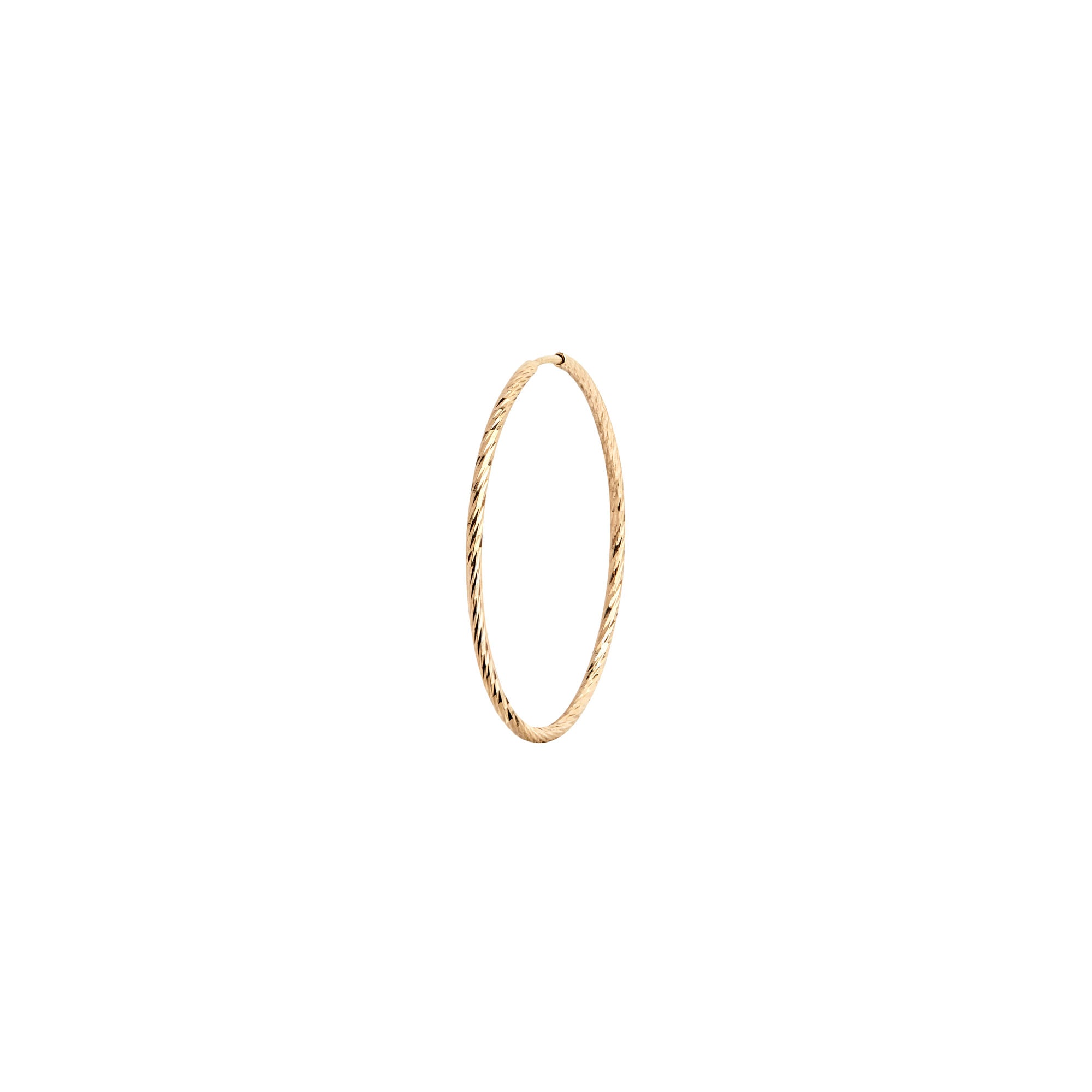 Liv 25mm 14K Guld Hoop