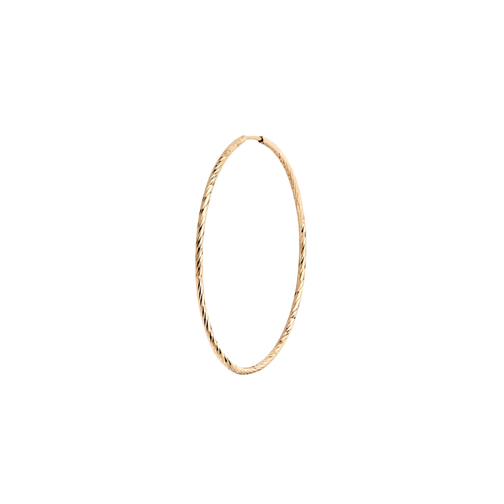 Liv 35mm 14K Guld Hoop