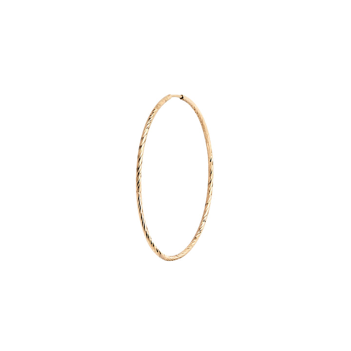 Liv 35mm 14K Gold Hoop