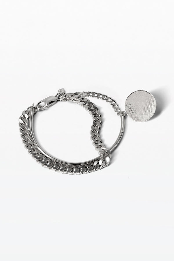 Contra 02 Silver Bracelet