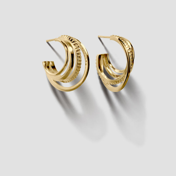 Epoc 05 Gold Plated Studs
