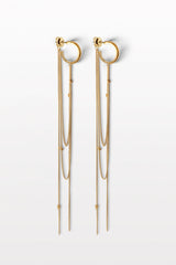 Contra 06 18K Gold Plated Earrings