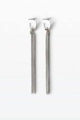 Strata 03 Silver Earrings