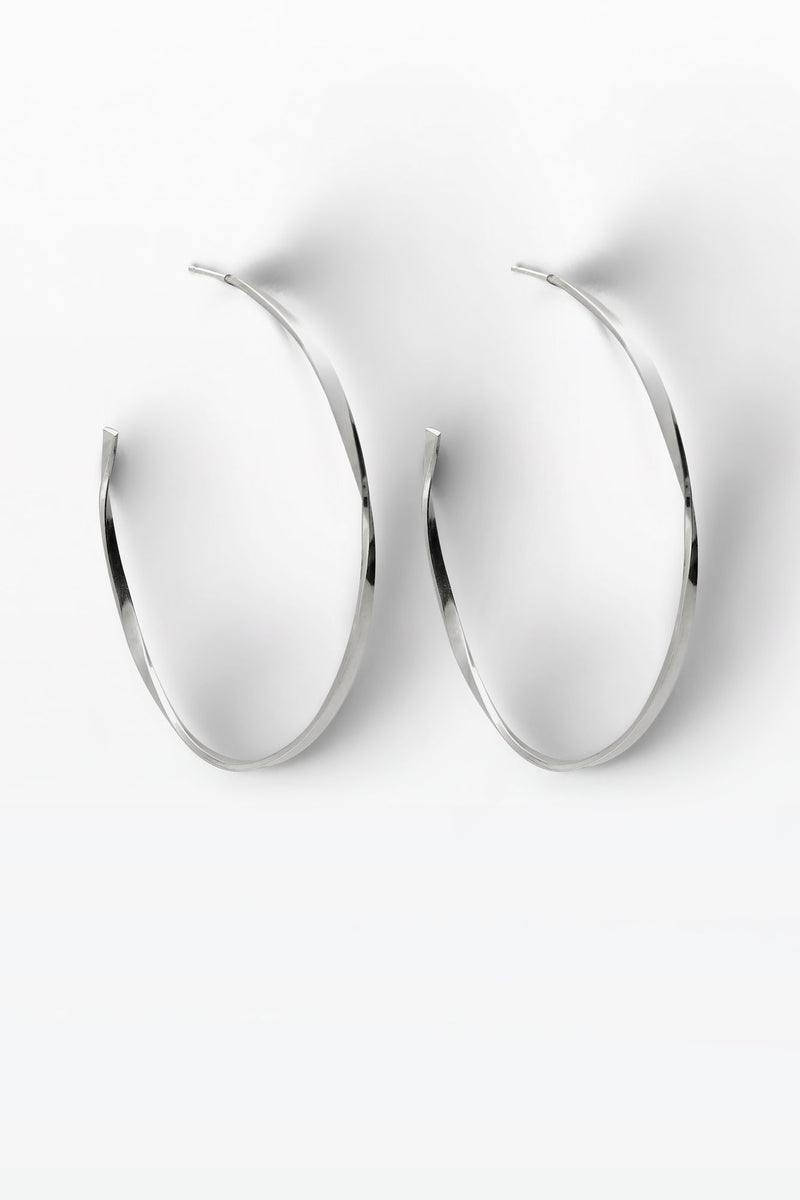 Tide 04 Silver Earrings