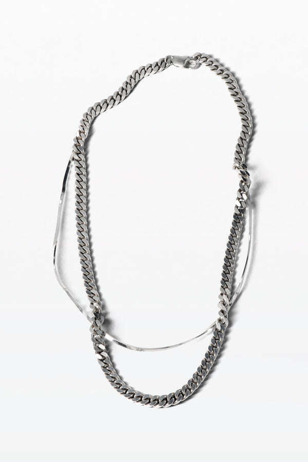 Tide 02 Silver Necklace