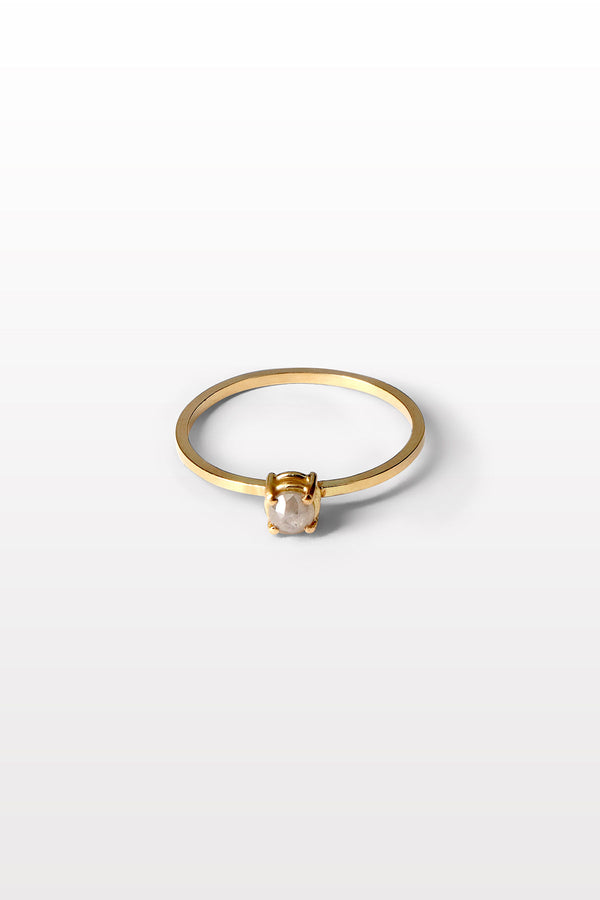 (un)refined 08 18K Gold Ring w. Diamond