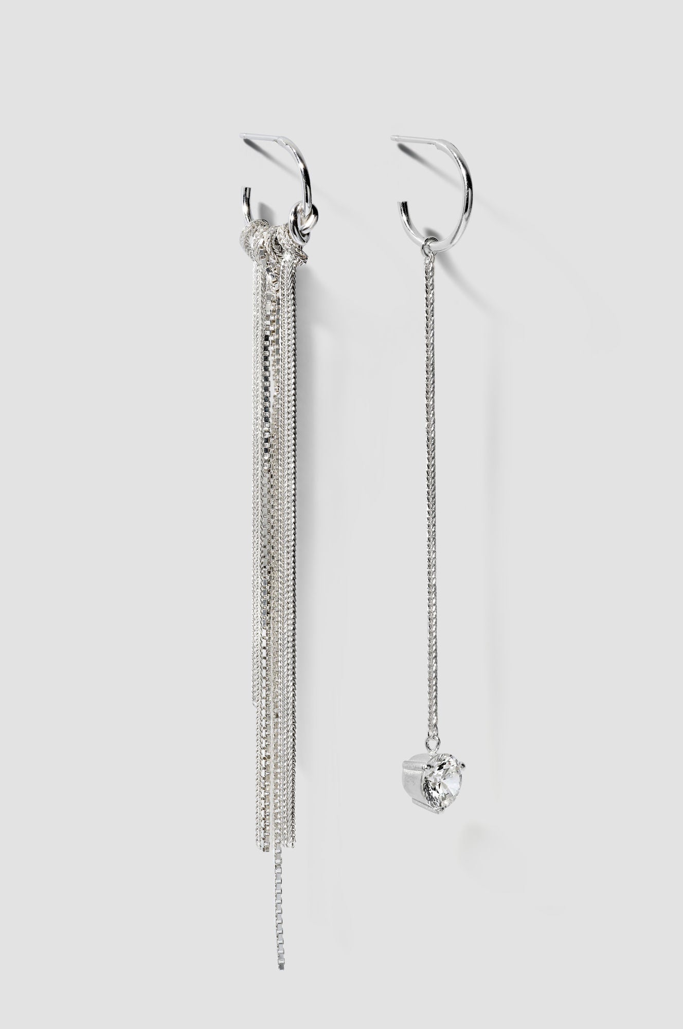 Verto 03 Silver Studs w. Zircon