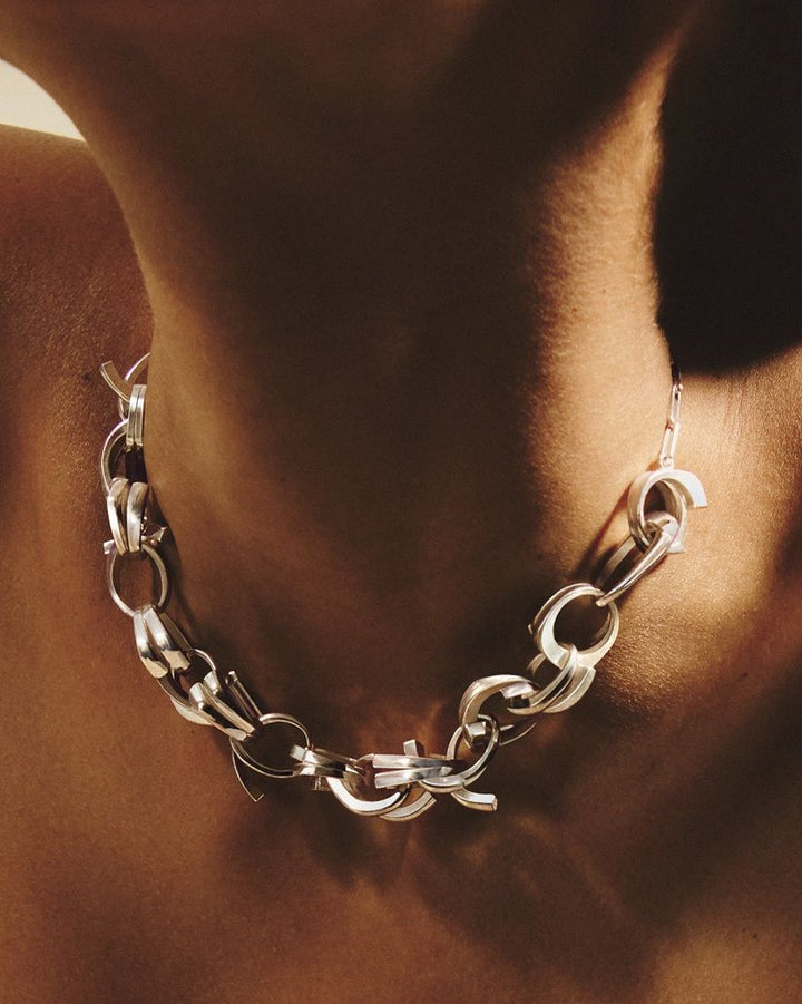 Verto 01 Silver Necklace