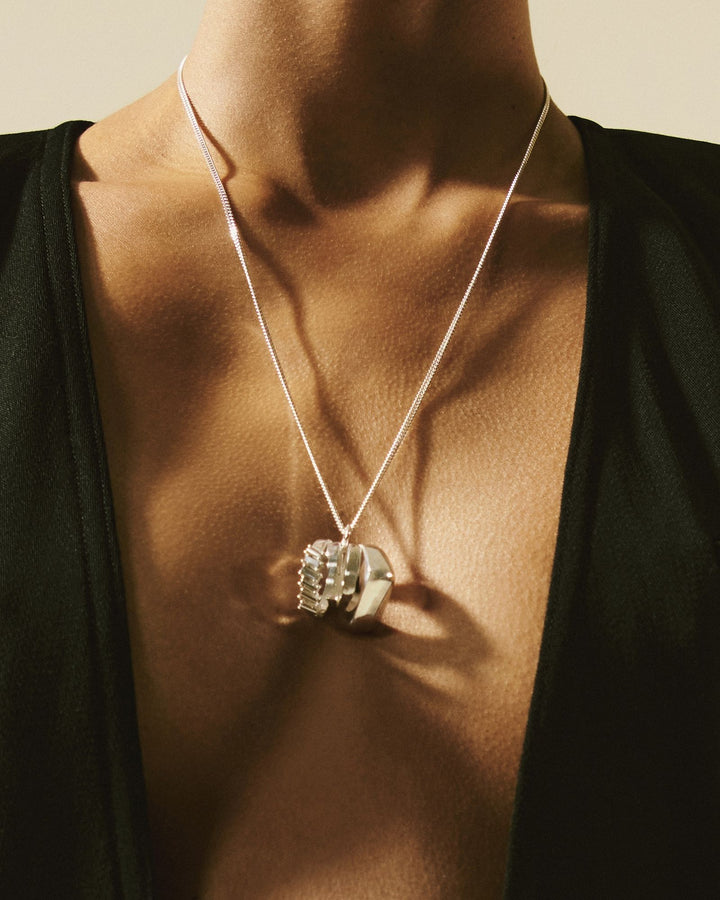 Verto 03 Silver Necklace