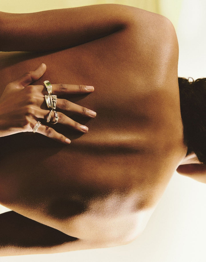 Verto 03 Silver Ring w. Peridot