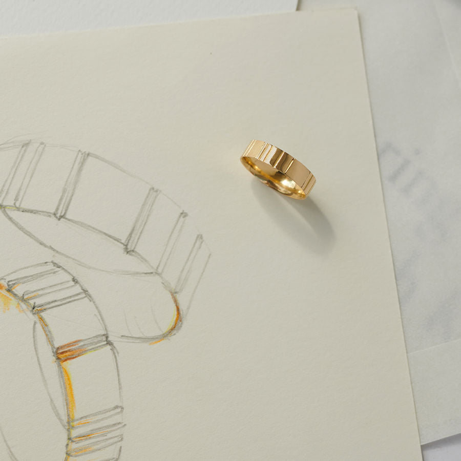 Lovelines Wedding 18K Gold Ring