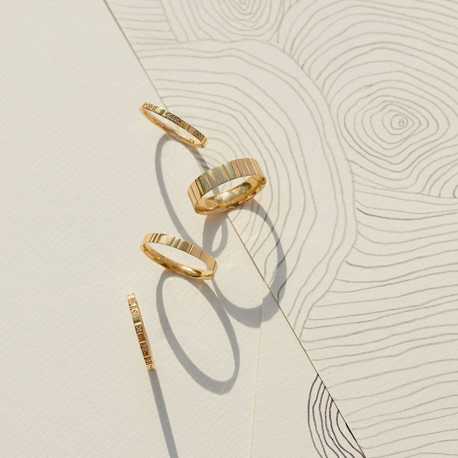 Lovelines Wedding 18K Gold Ring