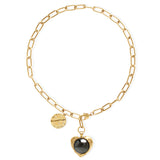 Lucia Gold Plated Necklace w. Zirconia