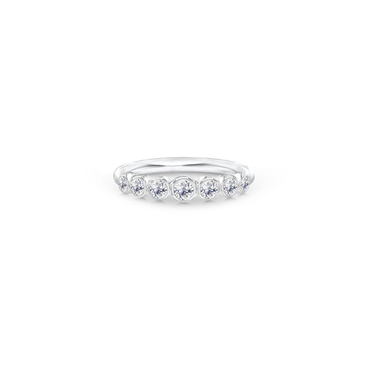 Lumen 18K Whitegold Ring w. Diamonds