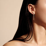 Lumi 18K Whitegold Studs w. Diamonds