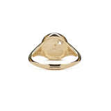 Lunar 9K Guld Ring m. Zirkon