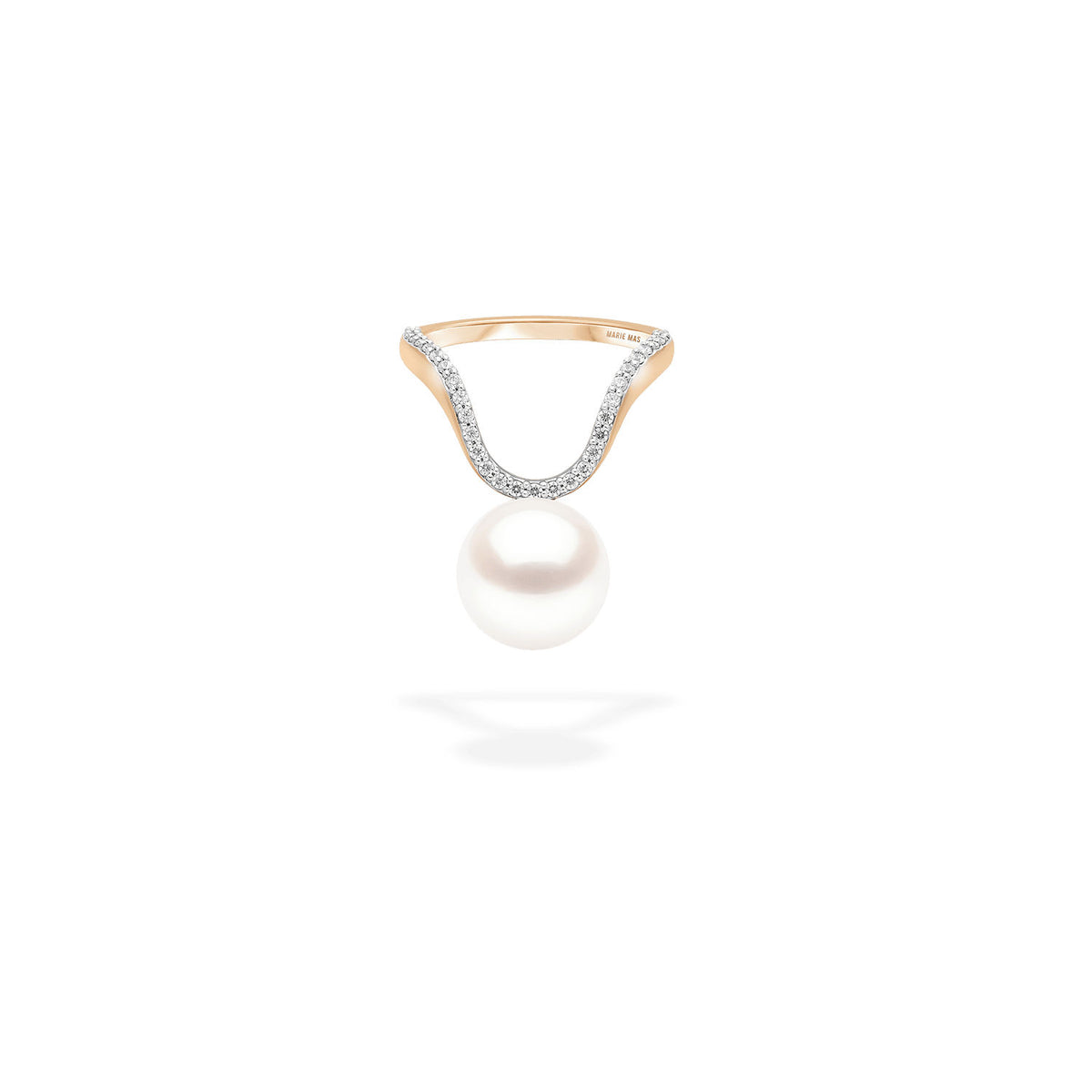 mariemas aura ring 18k rose gold pearl diamonds 1 (1)