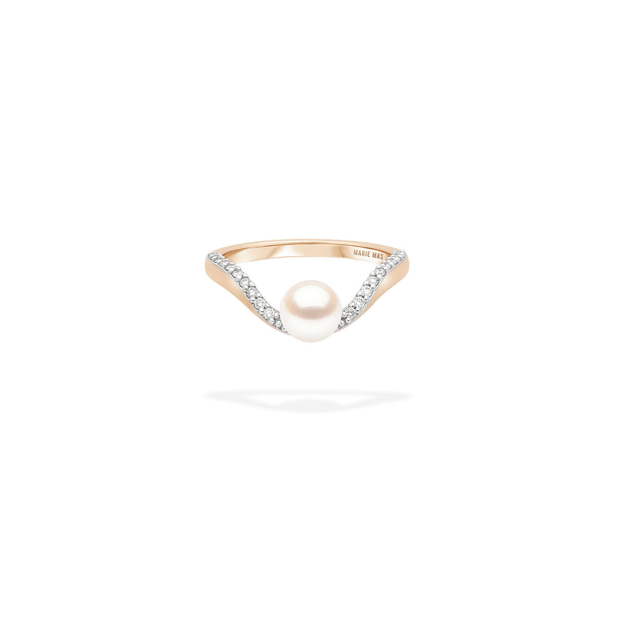 mariemas halo ring 18k rose gold pearl diamonds 1 (1)