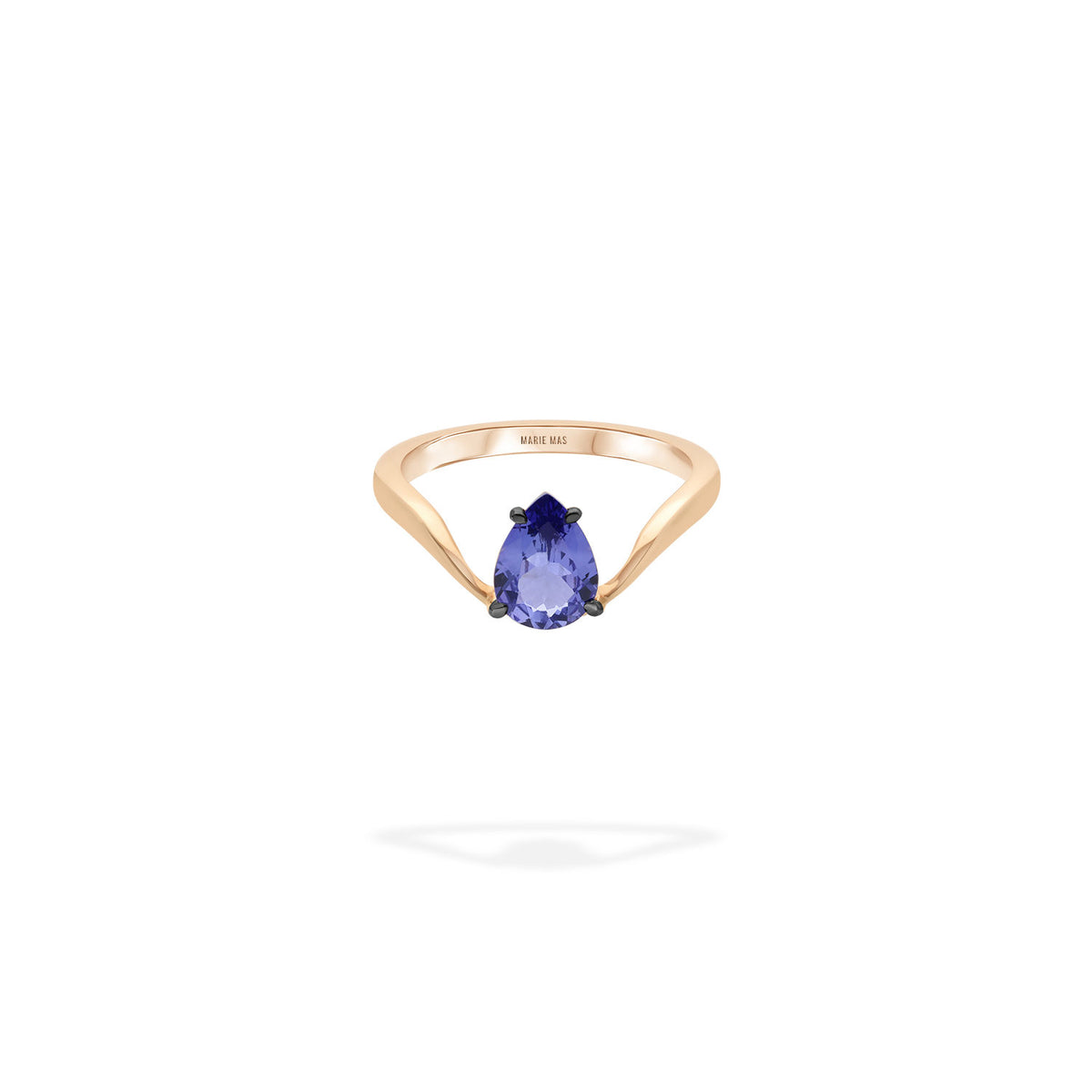 mariemas haloringwithfloatingpeartanzanite rosegold 1 87d6fed9 91bc 40a9 b724 6e6e5a5148ad