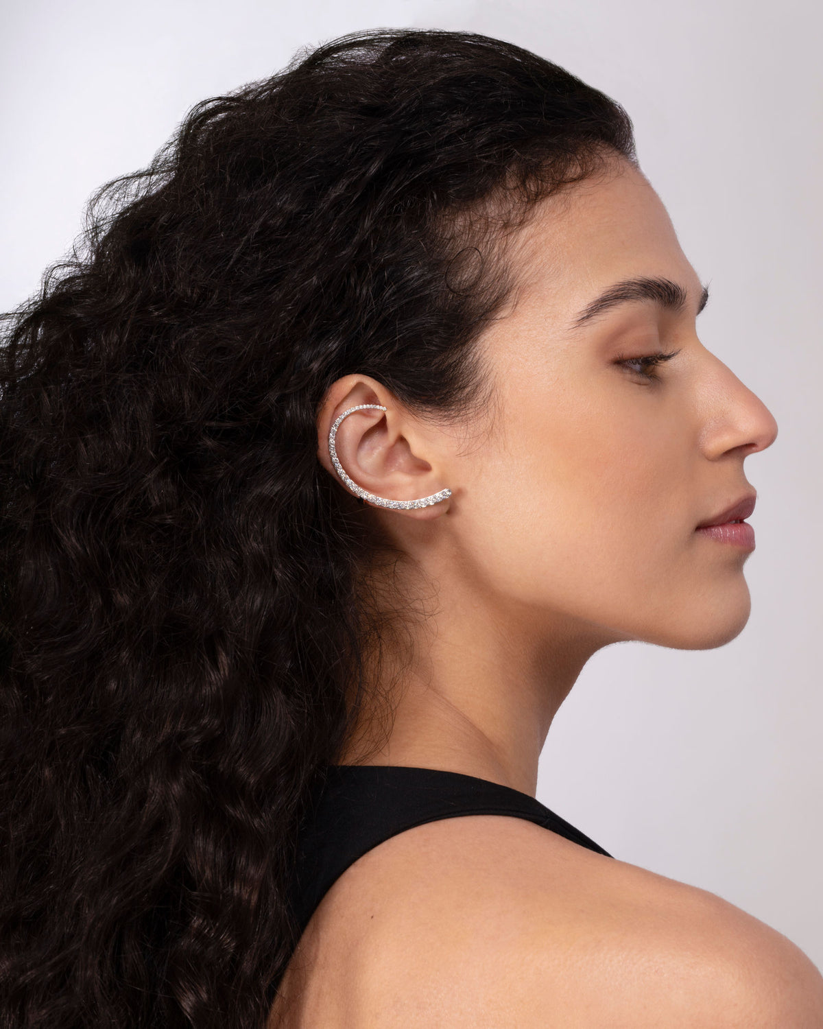 mariemas eclipse earring rose gold & diamonds 2