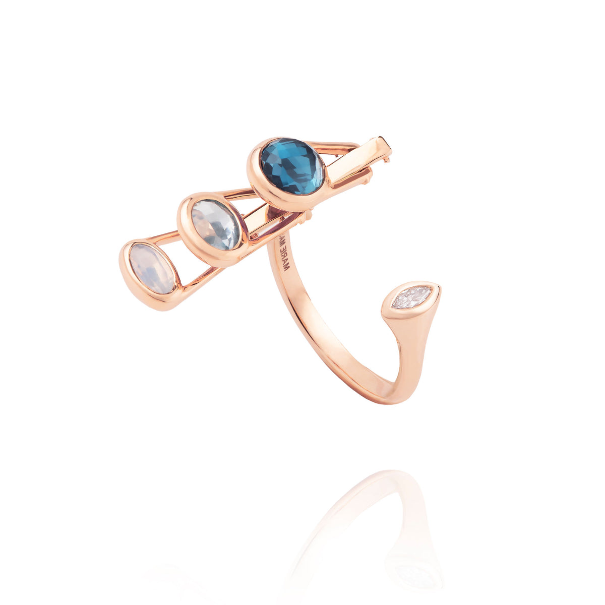 marie mas petite dancing open ring 6