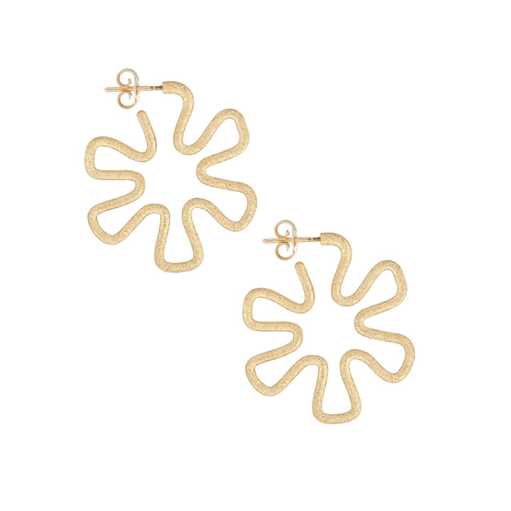Margherita 9K Gold Hoops
