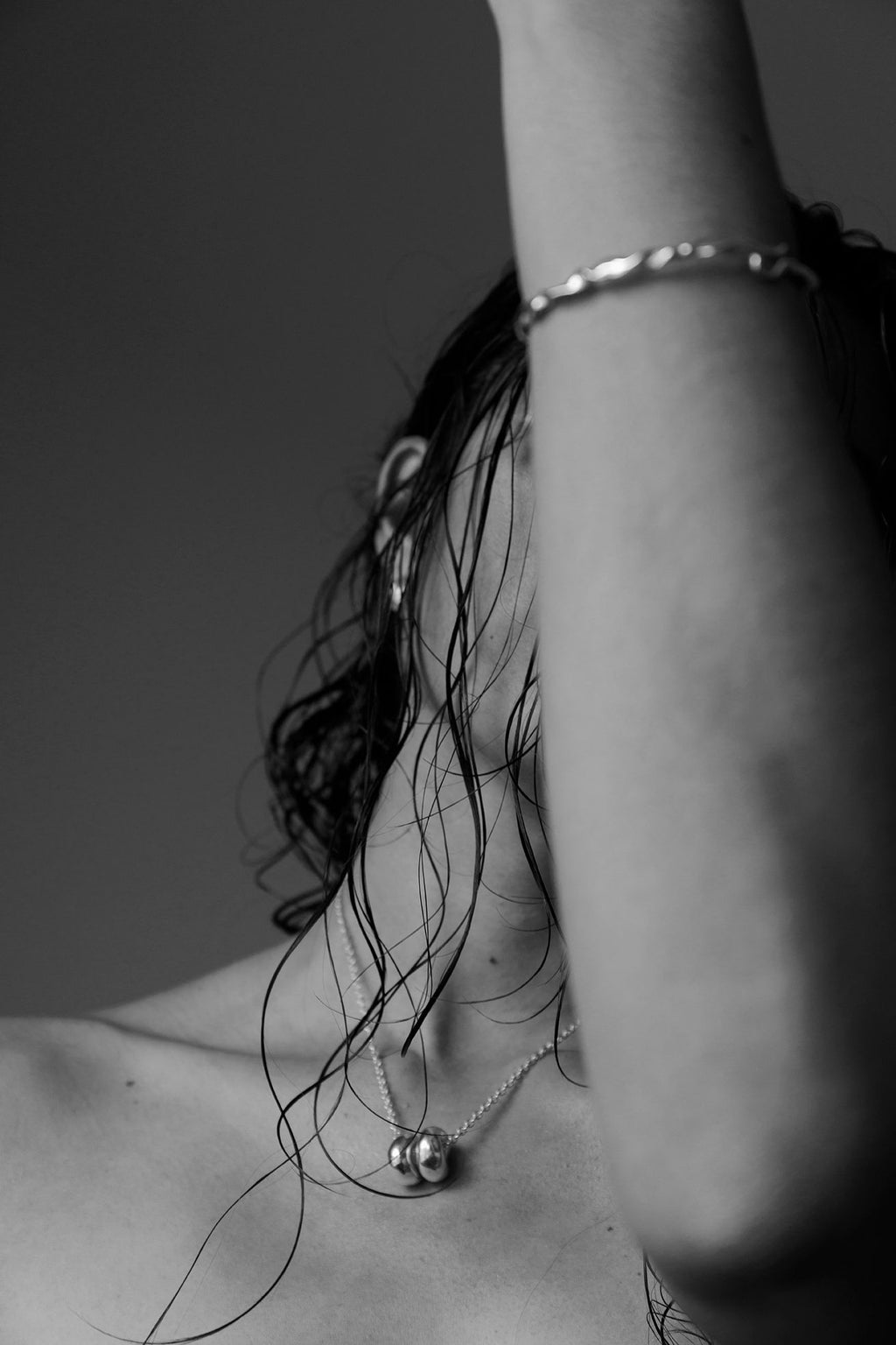 Puka Combined Sølv halskæde 