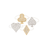 Harmonie Nylon 18K Gold Ring w. Lab-Grown Diamonds