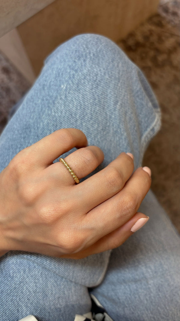 Rope 18K Guld Ring