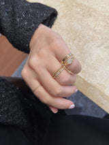 Thread 18K Gold Ring