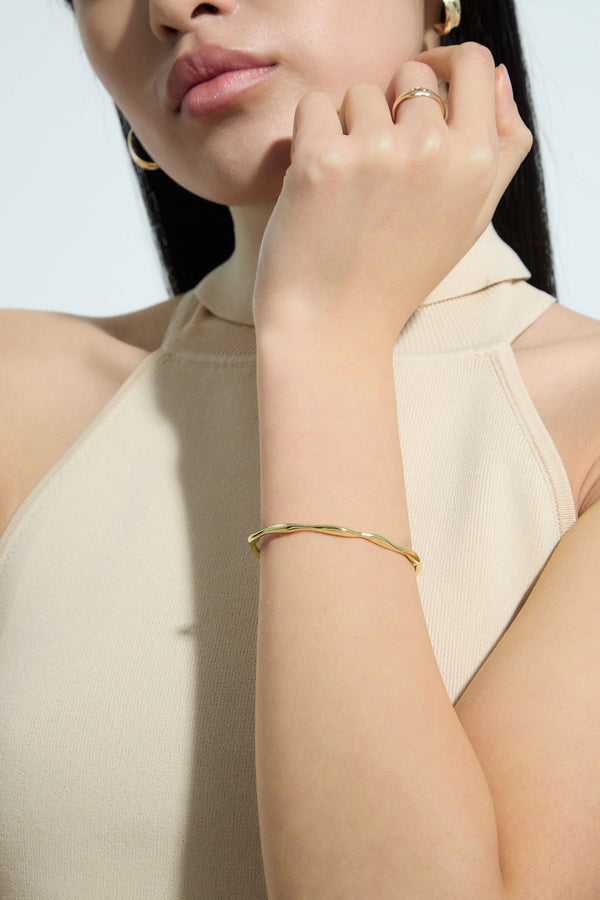 Liquid  N°1 18K Guld Armbånd