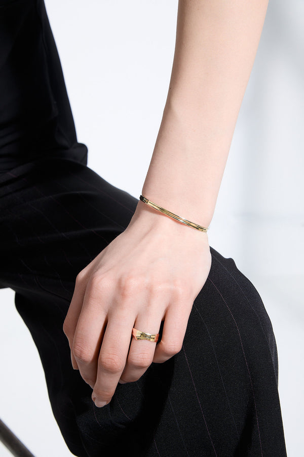 Liquid  N°3 18K Guld Armbånd
