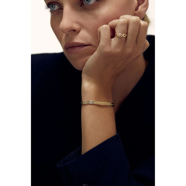 Elements N°4 18K Guld Armbånd