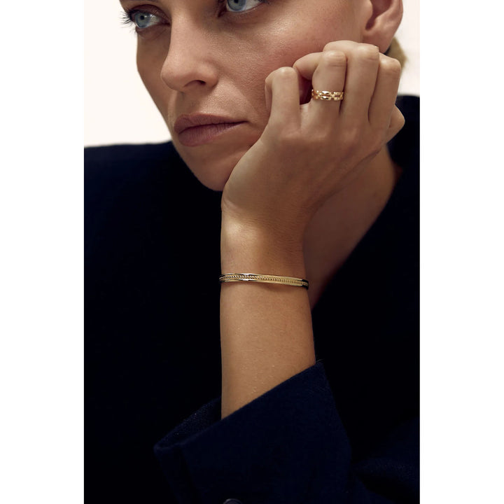Elements N°4 18K Gold Bracelet