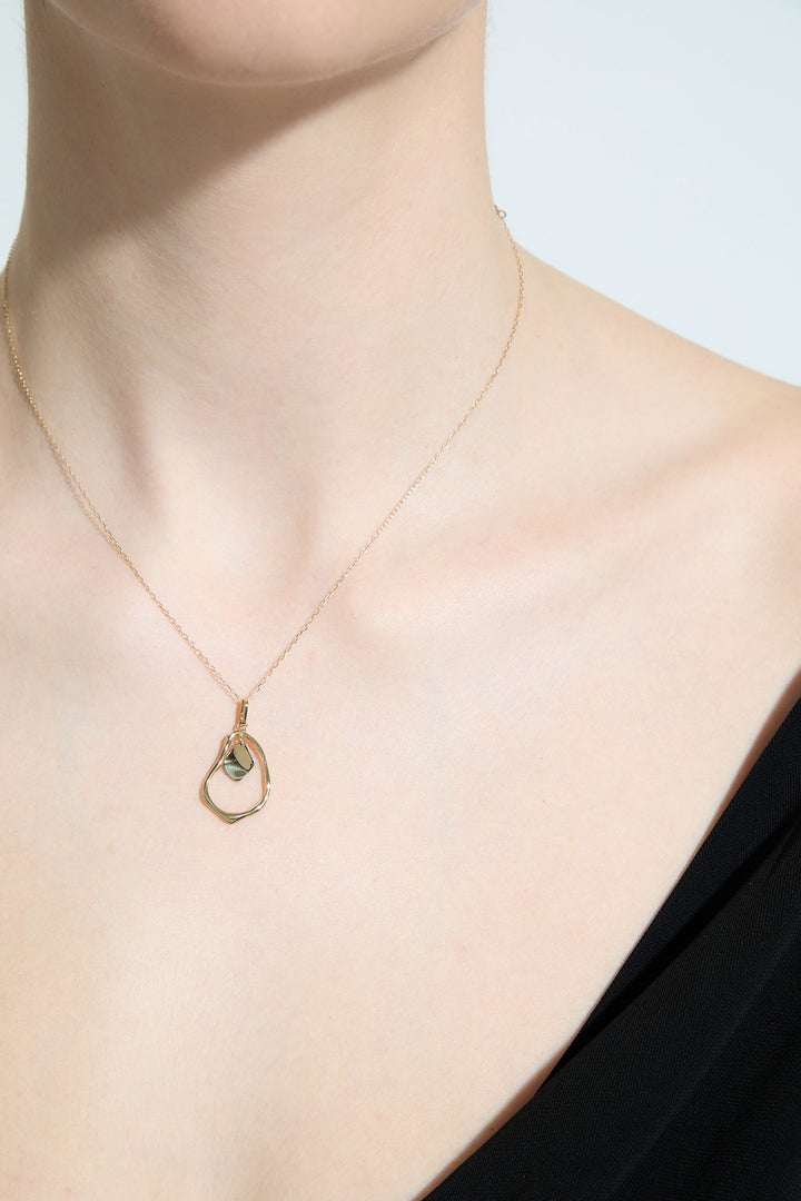 Liquid N°7 18K Gold Pendant