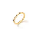 Mystique 18K Gold Ring w. Lab-Grown Diamonds