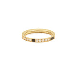 Mirage 18K Gold Ring w. Lab-Grown Diamonds