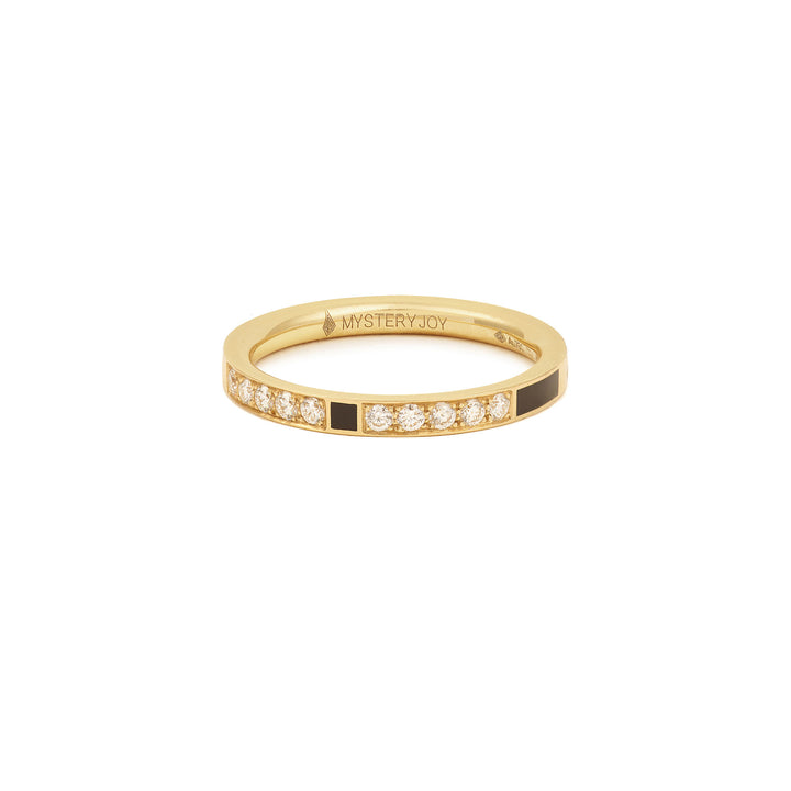 Mirage 18K Gold Ring w. Lab-Grown Diamonds