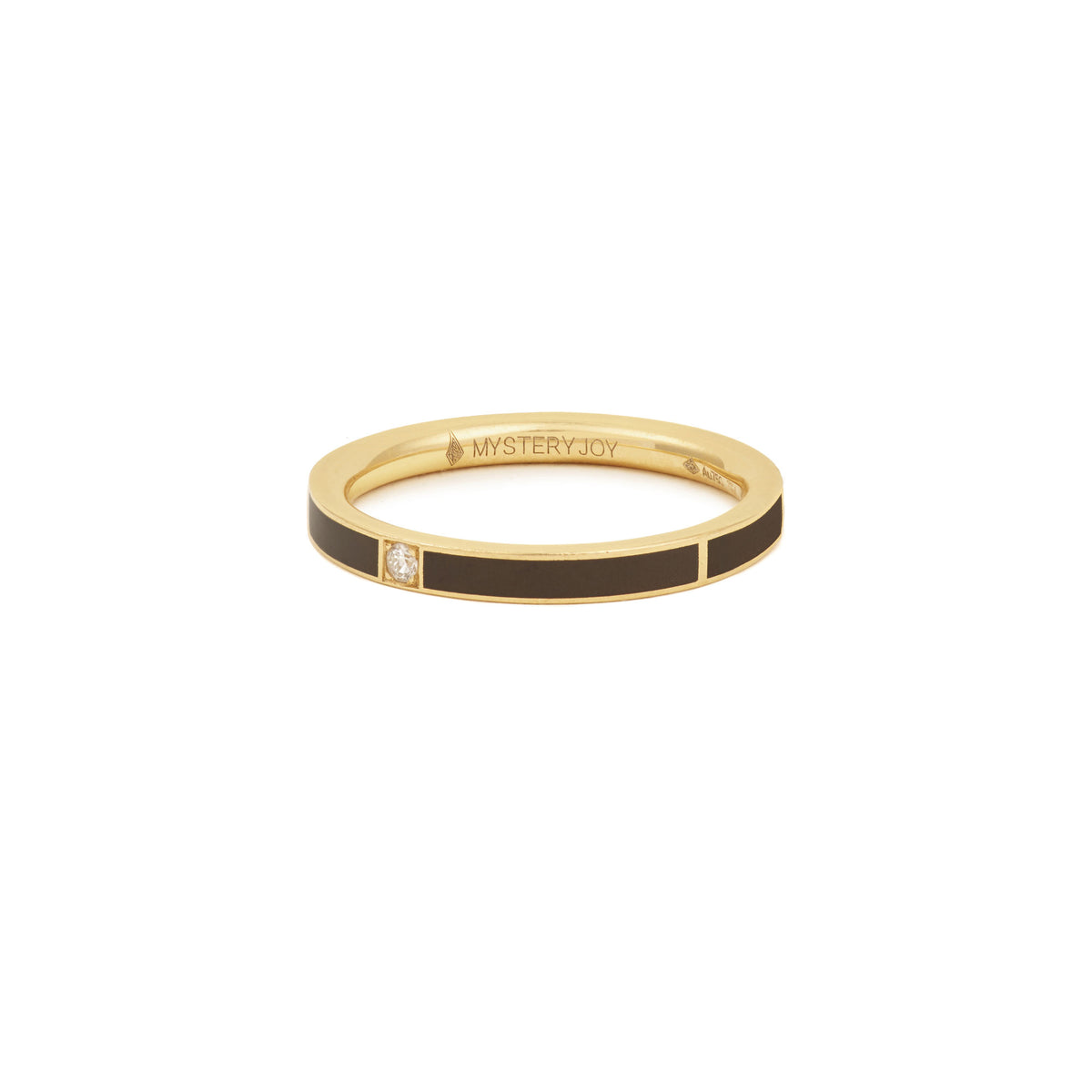 Songe 18K Gold Ring w. Lab-Grown Diamonds