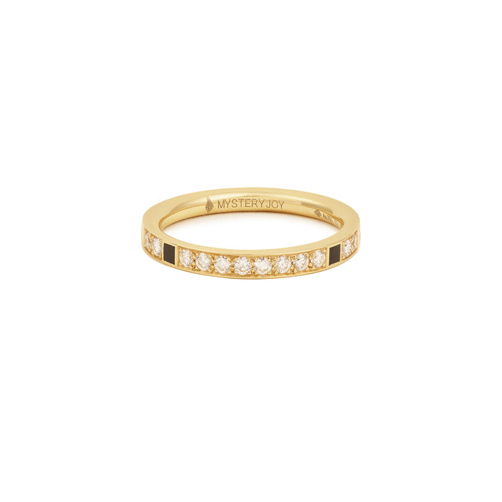 Onirique 18K Gold Ring w. Lab-Grown Diamonds