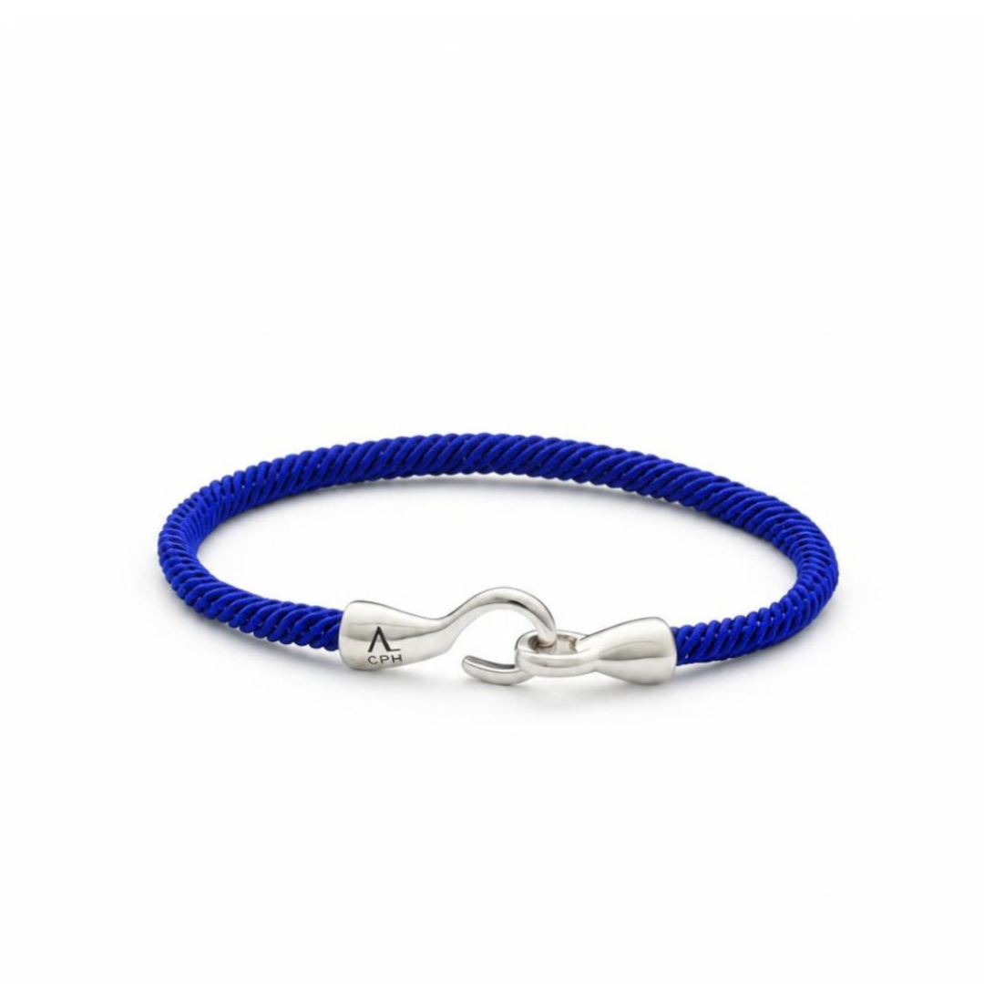 Maritime Blue Silver Bracelet