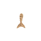 Mini Mermaid Tail 18K Rose Gold Stud