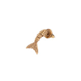 Mini Mermaid Tail 18K Rose Gold Stud