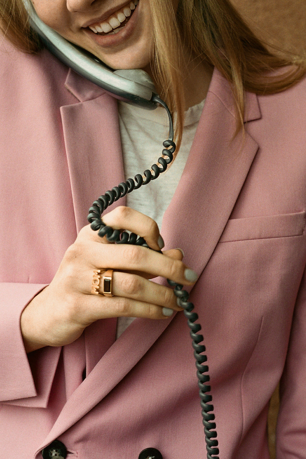 Mom Rose Forgyldt Ring m. Krystal