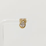 Eden Seed 18K Gold Studs w. Lab-Grown Diamond