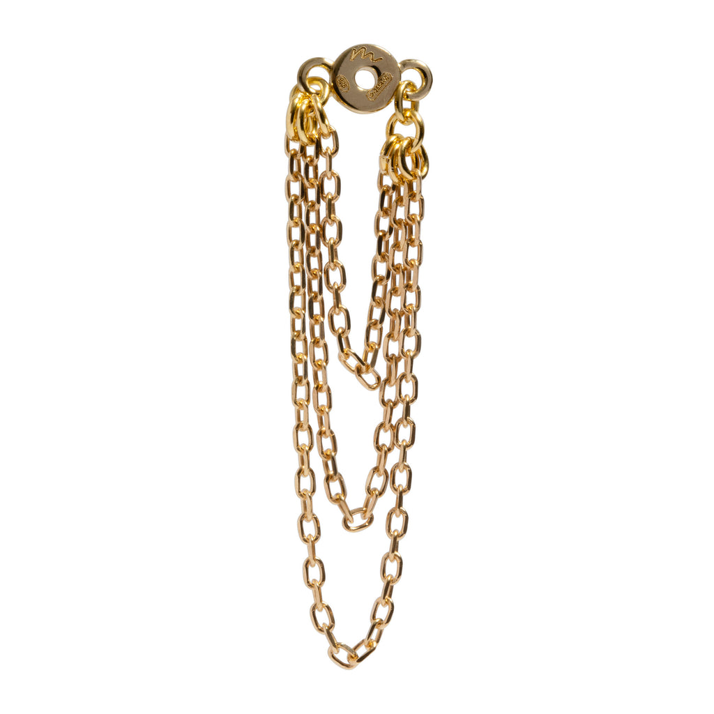 Onda Luminosa 18K Gold Plated Pendant