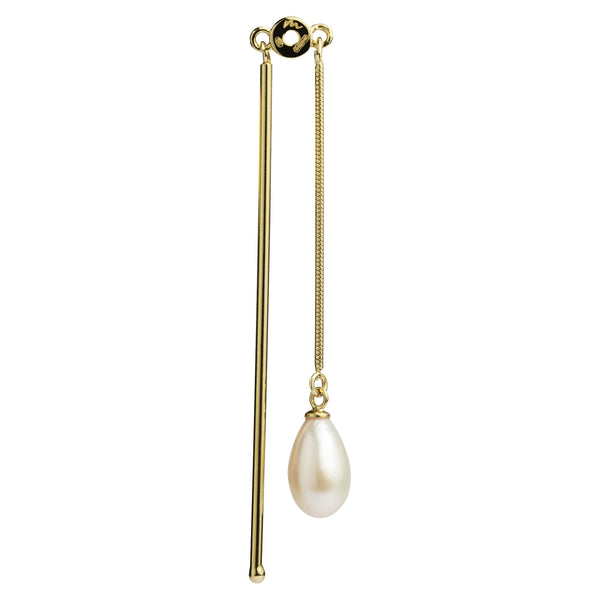 Venere 18K Gold Plated Pendant w. Pearl