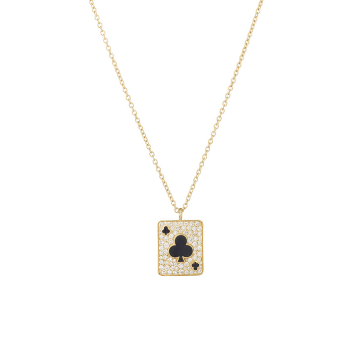 Harmonie 18K Gold Necklace w. Lab-Grown Diamonds