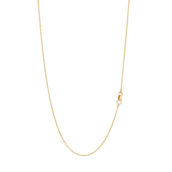 Ro 18K Guld Halskæde m. Diamant